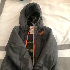 Toddler Grey NorthFace light weight jacket